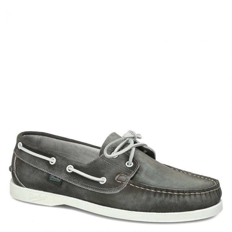 

Мужские топсайдеры PARABOOT BARTH цв. зелено-серый 6,5, BARTH