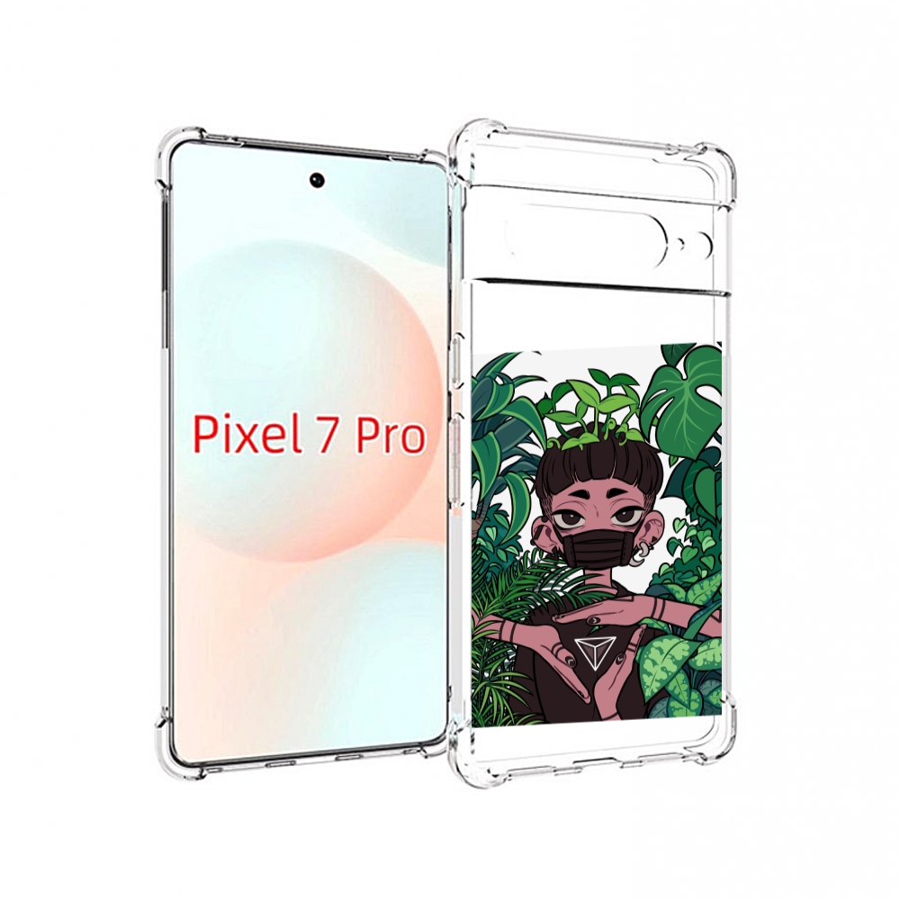 

Чехол Mypads Девушка В Природе Женский Для Google Pixel 7 Pro, Прозрачный, Tocco
