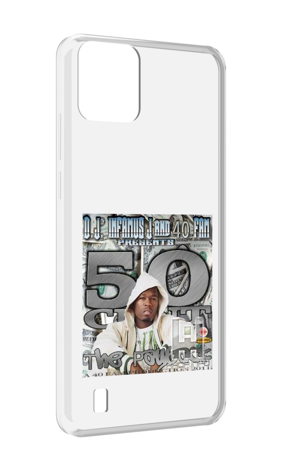 

Чехол MyPads 50 Cent - The Payback для Blackview A55, Прозрачный, Tocco