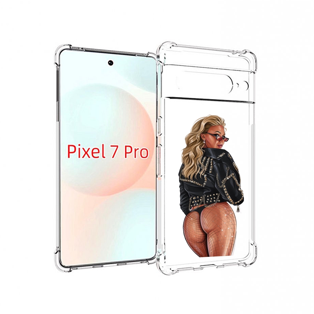 

Чехол Mypads Девушка В Чулках Полуголая Женский Для Google Pixel 7 Pro, Прозрачный, Tocco