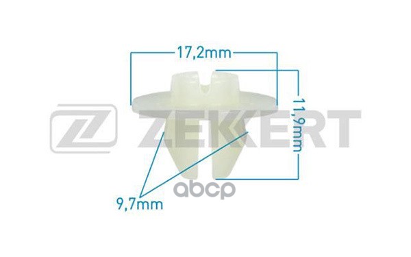 

Клипса Крепёжная Toyota (Миним. Кол-Во Заказа 10 Шт) Zekkert арт. BE1589