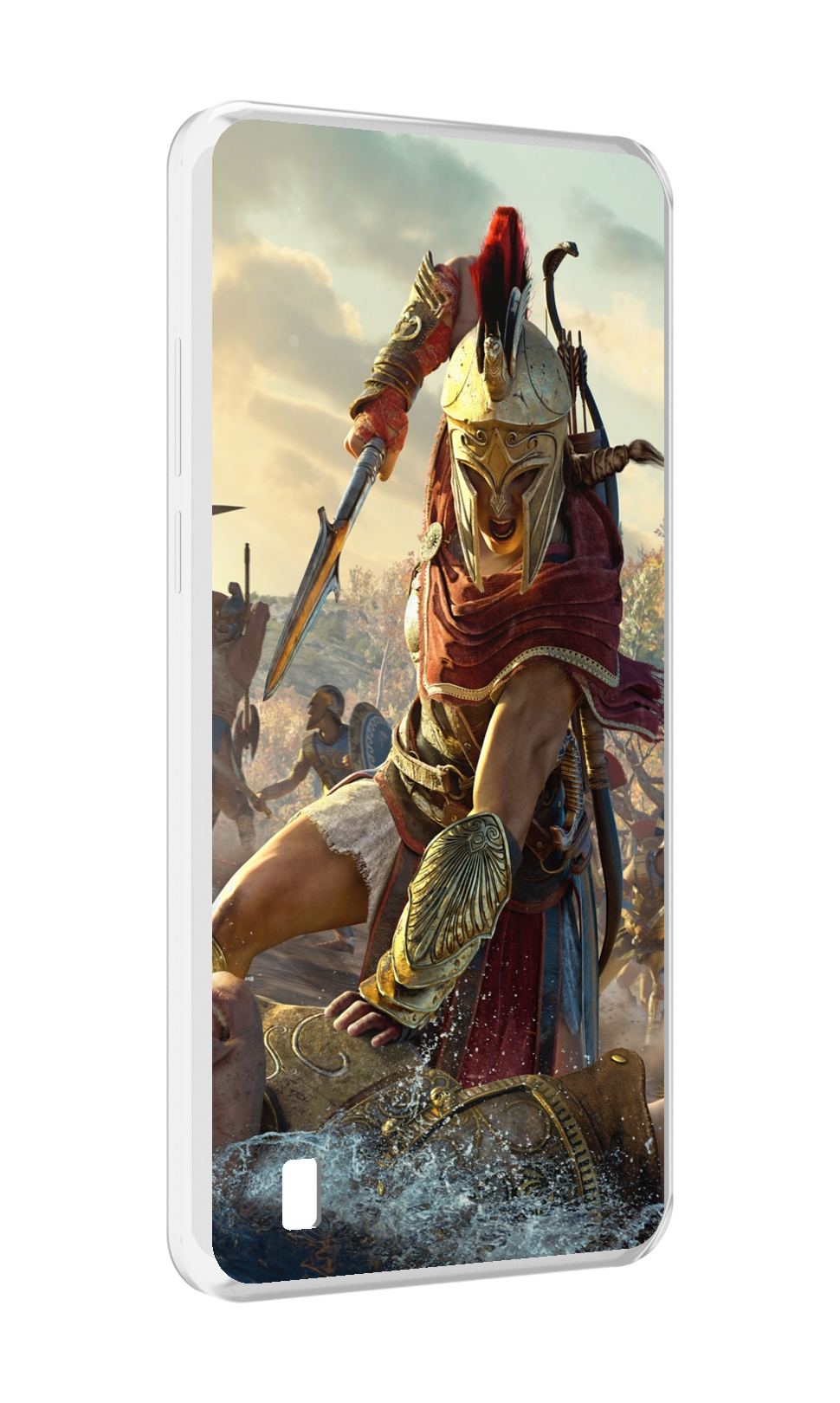 

Чехол MyPads Assassin's Creed Odyssey Kassandra мужской для Blackview A55, Прозрачный, Tocco
