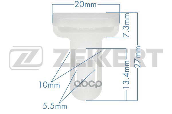 

Клипса Крепёжная Toyota (Миним. Кол-Во Заказа 10 Шт) Zekkert арт. BE2517
