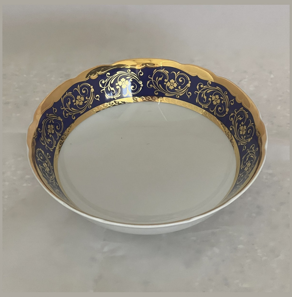 фото Набор салатников 16 см 6 шт bavarian porcelain "мария-тереза кобальт" 274548