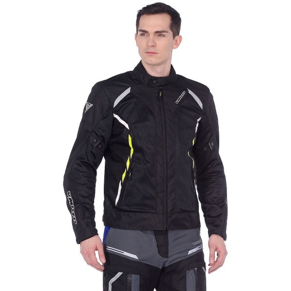 

Мотокуртка Vmoto New Cool Black/Yellow, L, Черный;желтый, New Cool Black/Yellow