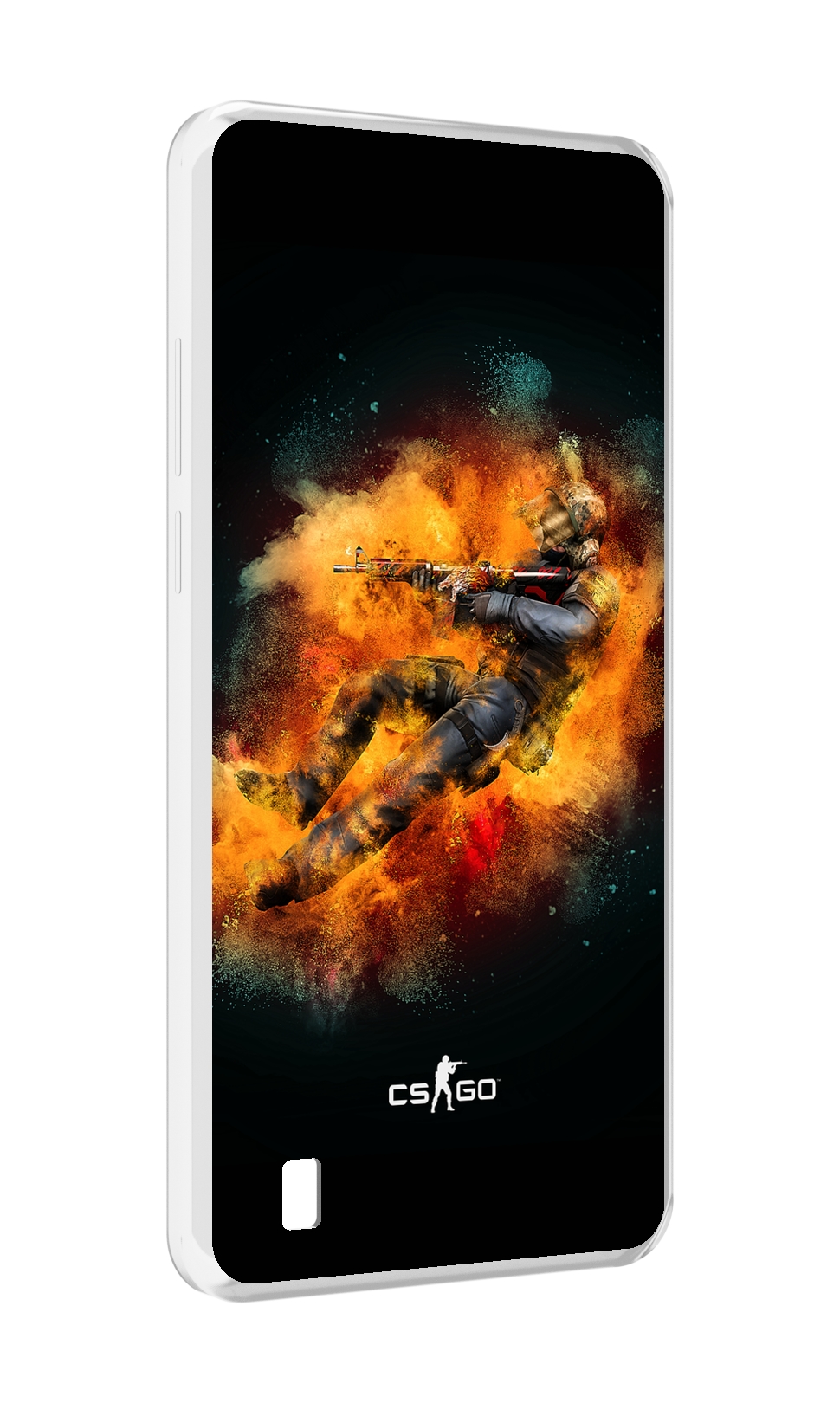 

Чехол MyPads CS-go-Контр-террорист мужской для Blackview A55, Прозрачный, Tocco