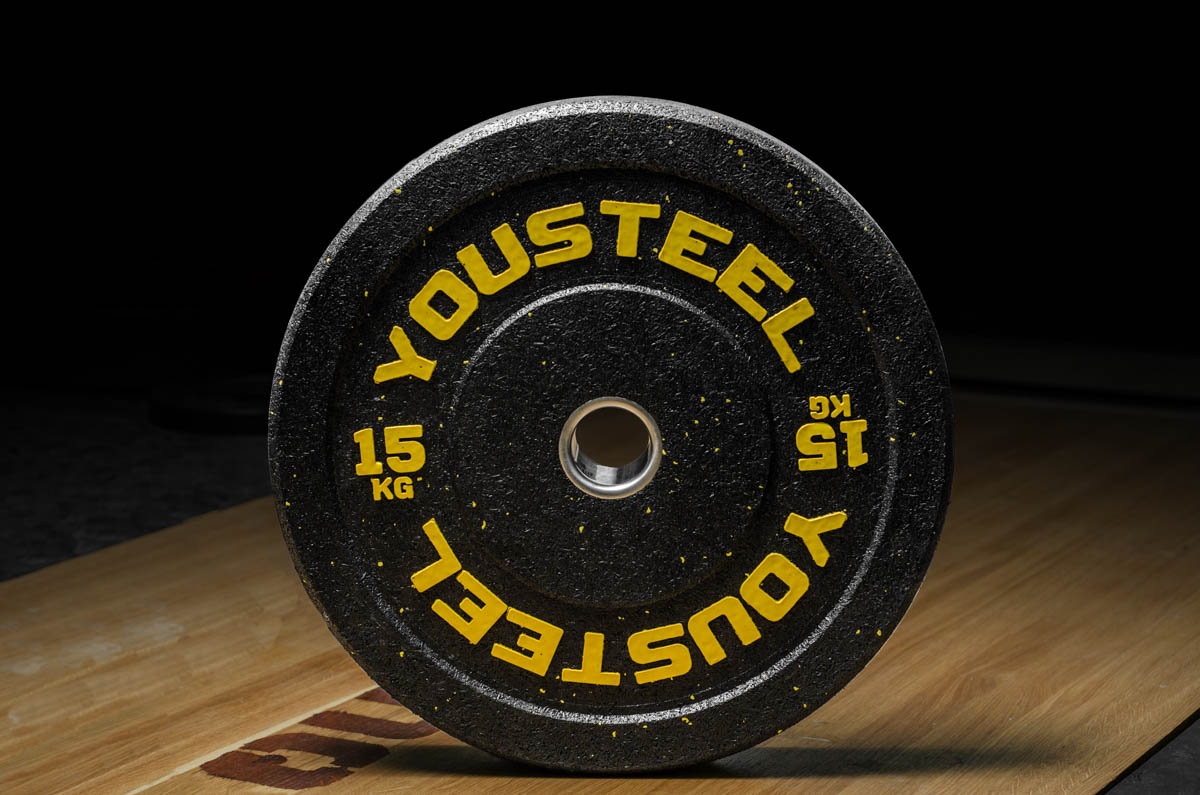 

Бампированные диски блины YOUSTEEL HI-TEMP 15 кг