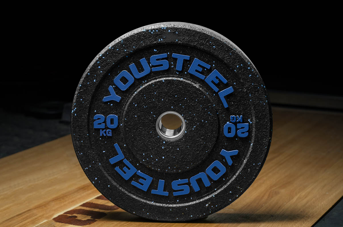 

Бампированные диски блины YOUSTEEL HI-TEMP 20 кг