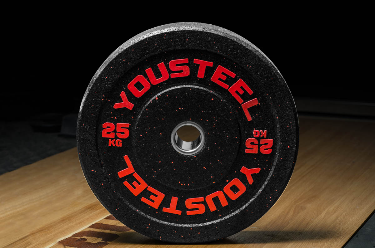 

Бампированные диски блины YOUSTEEL HI-TEMP 25 кг