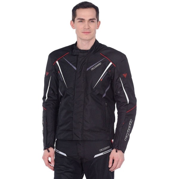 

Мотокуртка Vmoto Trax Black/Red, M, Trax Black/Red