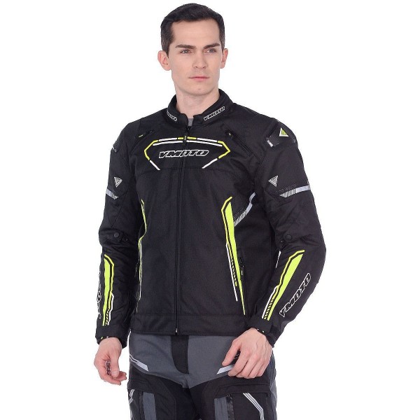 

Мотокуртка Vmoto Bostun 2 Black/Yellow, L, Bostun 2 Black/Yellow