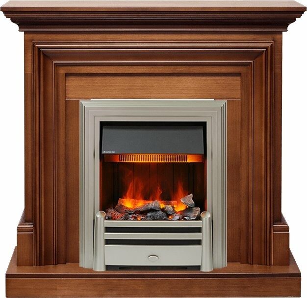 

Электрокамин Dimplex Bradford (орех) с очагом Chesford