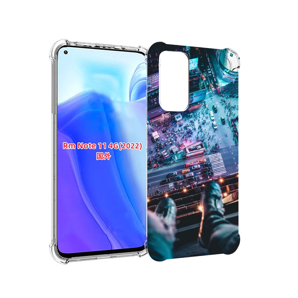 

Чехол MyPads парень на крыше для Xiaomi Redmi Note 11 4G ( Глобальная версия ), Tocco