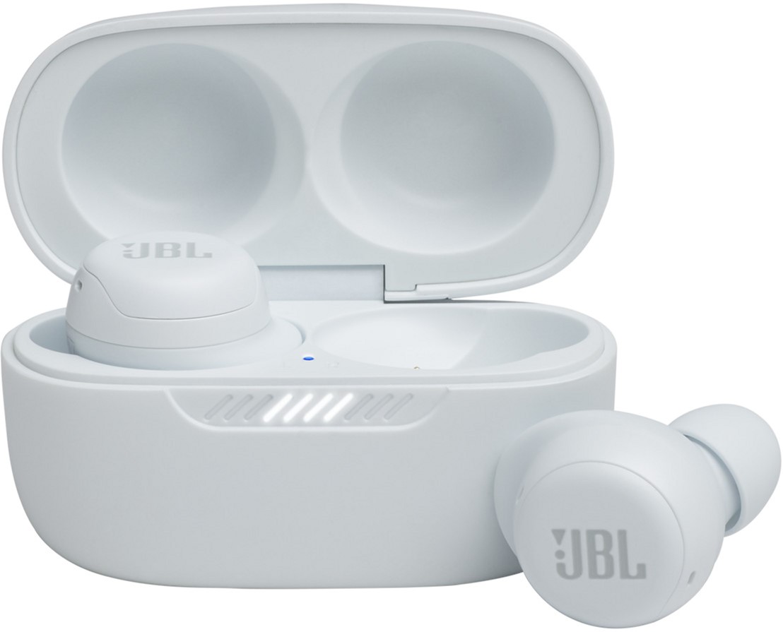 фото Беспроводные наушники jbl live free nc+ tws white