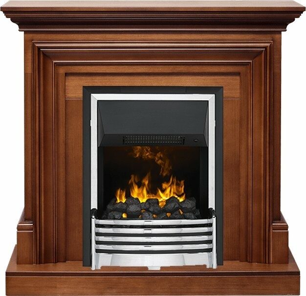 

Электрокамин Dimplex Bradford (орех) с очагом Flagstaff