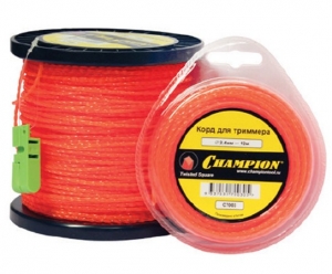 

Корд тримм. Champion Square Twist DUO 2.4мм*12м (витой квадрат)