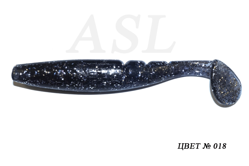 

Силиконовая приманка ASL Самурай цв. 018 L-7,5см 6шт/уп, Самурай