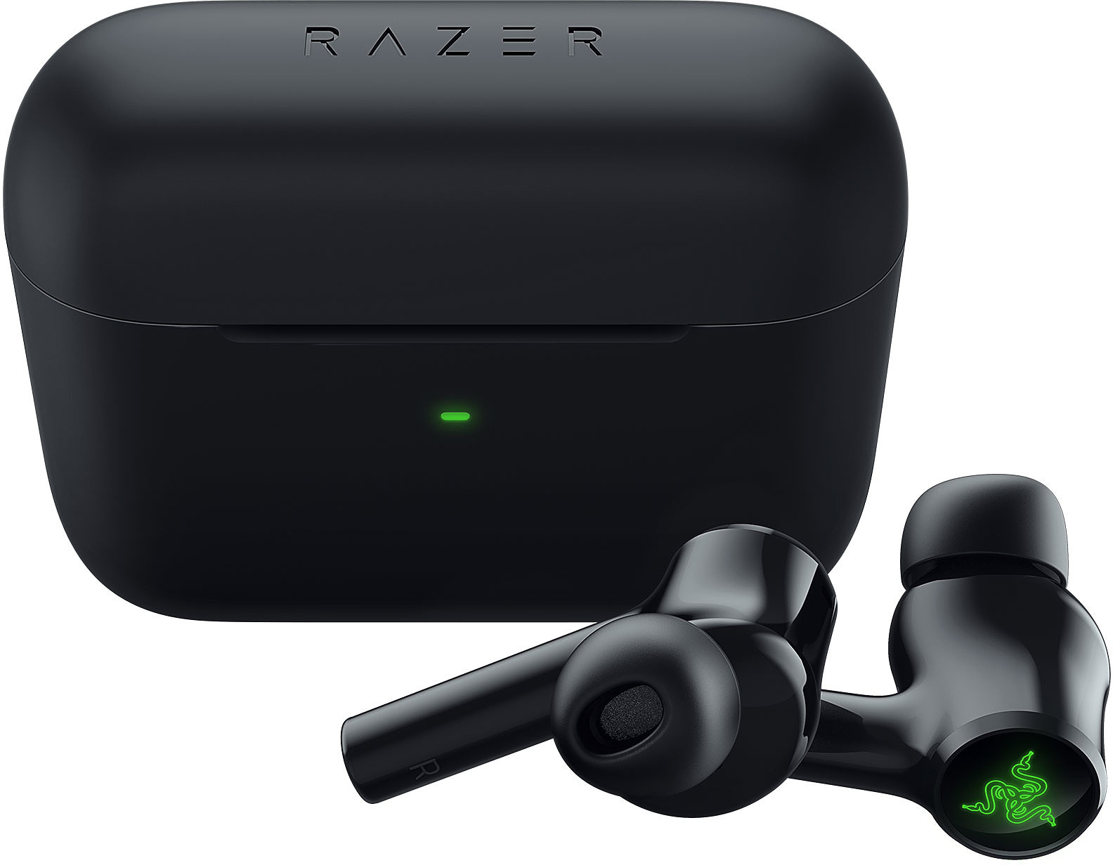 фото Беспроводные наушники razer hammerhead true wireless 2021 rz12-03820100-r3g1 (black)