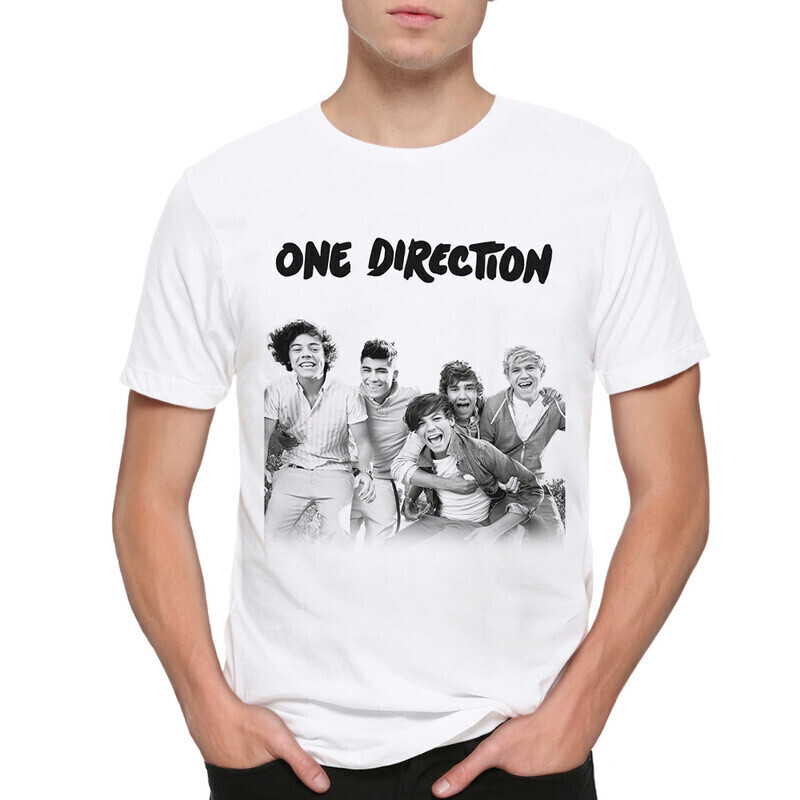 

Футболка мужская Dream Shirts One Direction 1000437222 белая 3XL, One Direction 1000437222