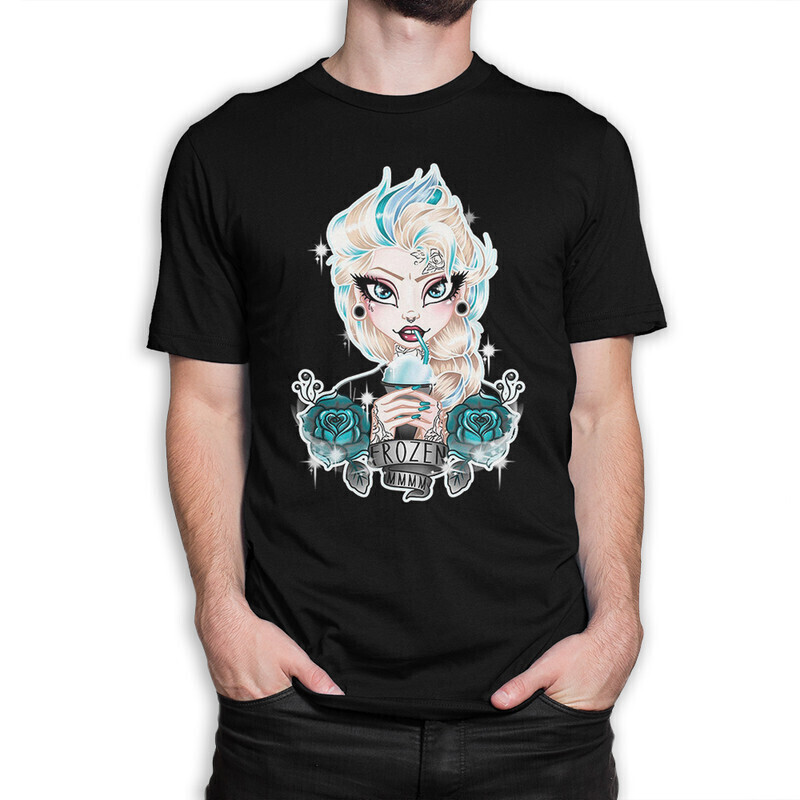 

Футболка мужская Dream Shirts Рок Эльза 1000438222 черная 2XL, Рок Эльза 1000438222