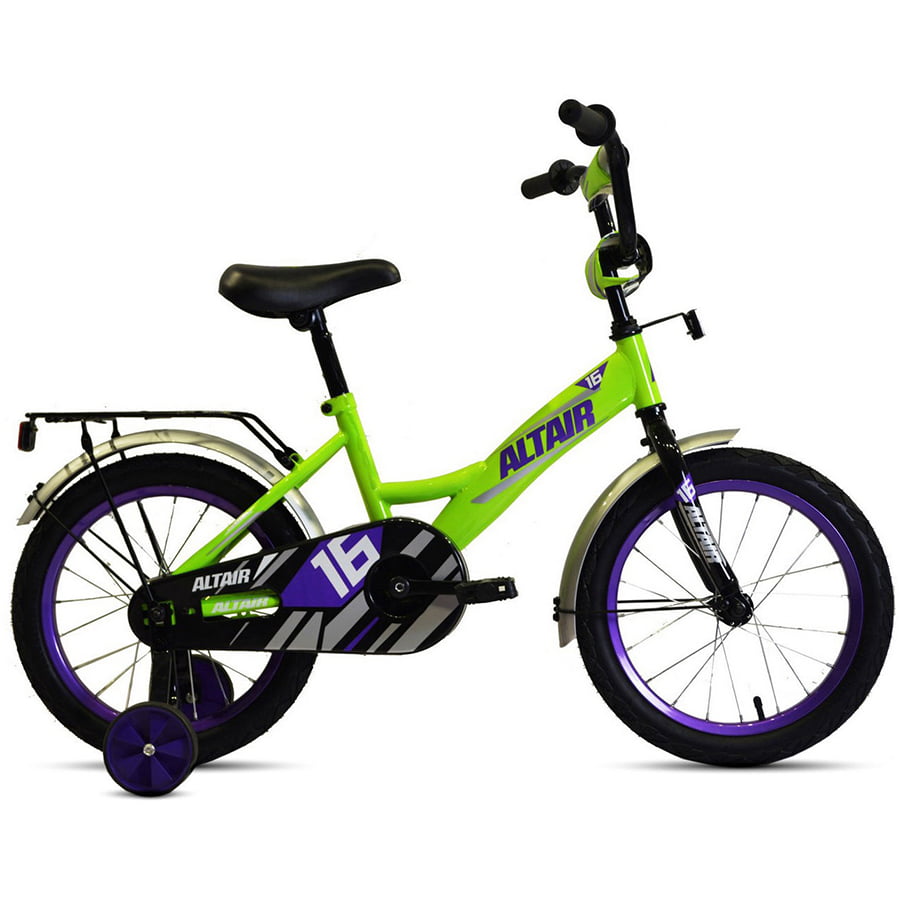 фото Велосипед altair kids 16" зеленый/фиолетовый 1bkt1k1c1004