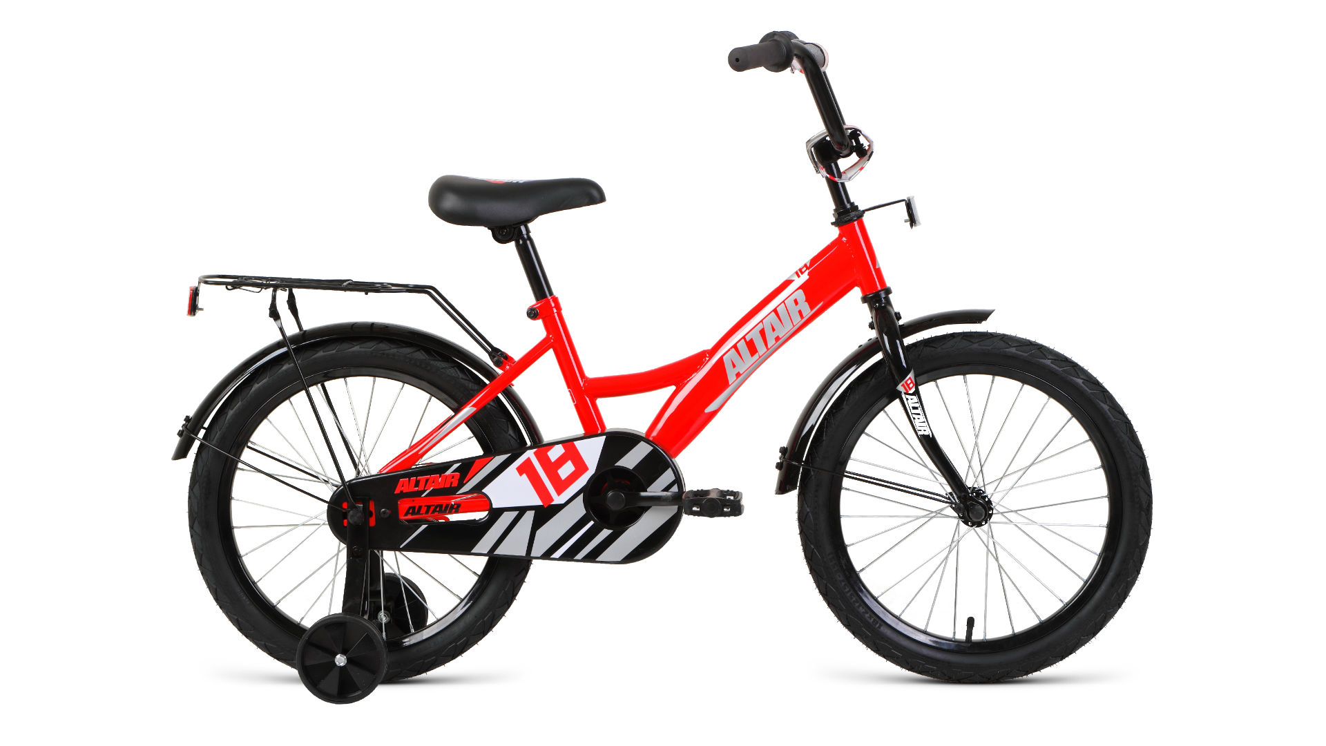 фото Велосипед детский altair kids 2021 год 18" красный/серый/1bkt1k1d1006