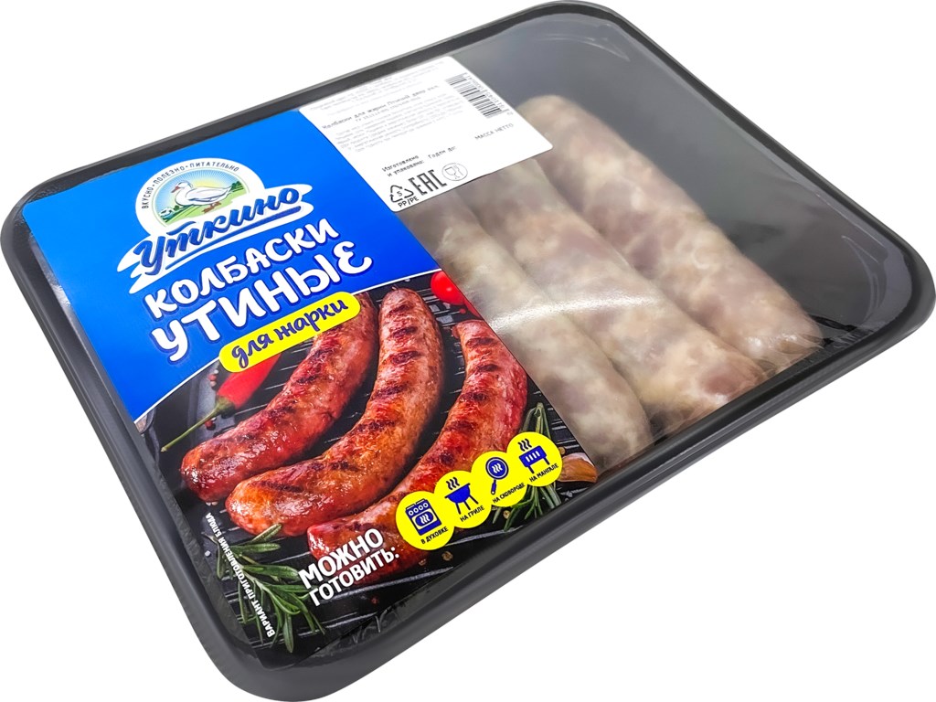 

Колбаски утиные Птичий двор для жарки охлажденные