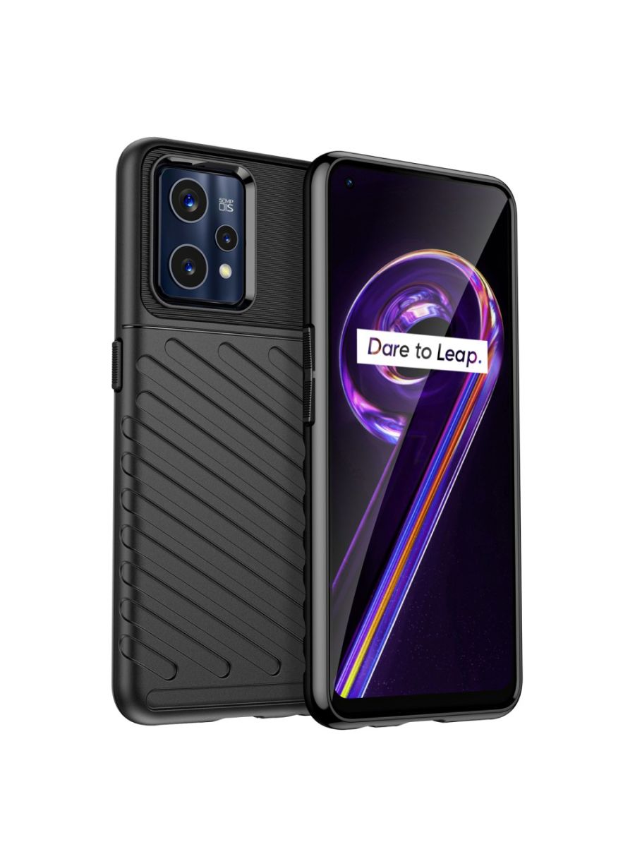 

Brodef Thunder Противоударный чехол для Realme 9 Pro Plus/9 Pro+ Черный