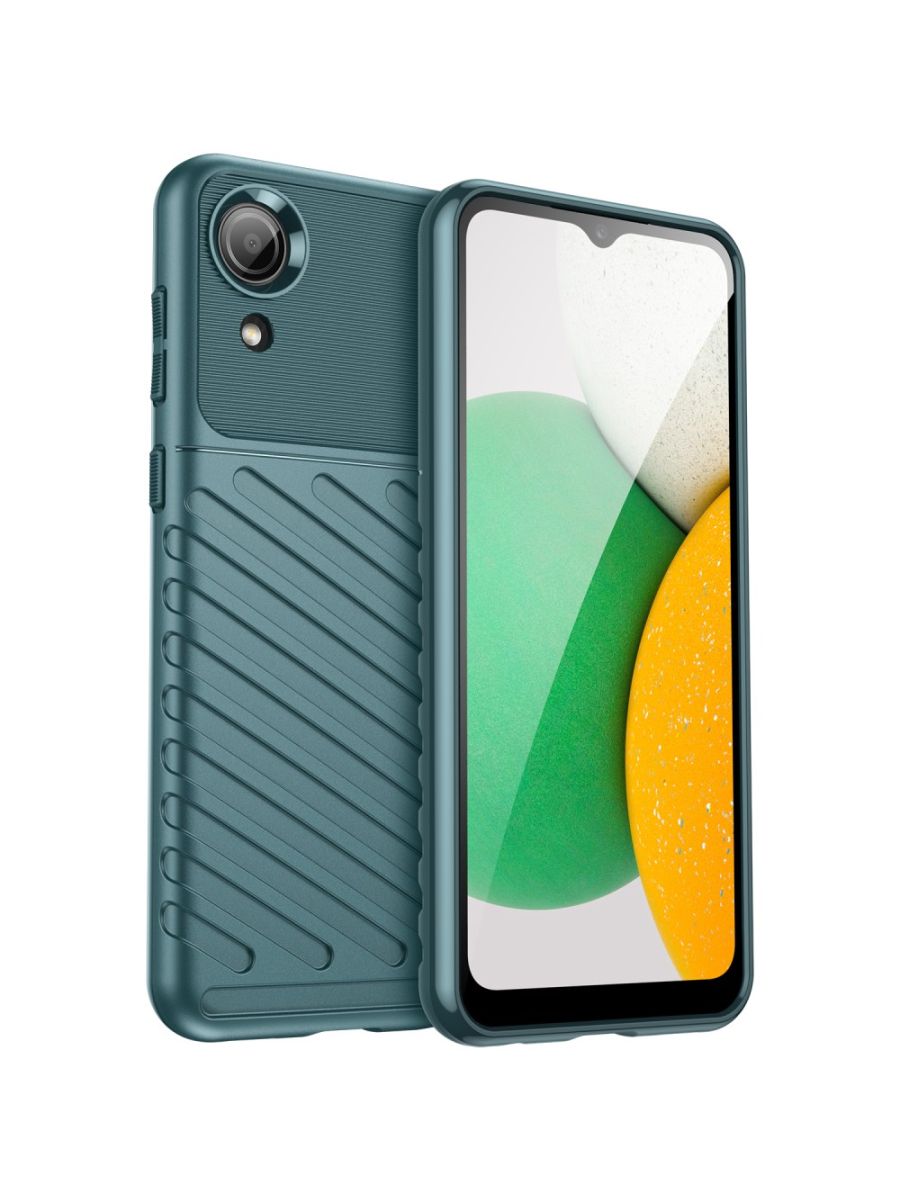 

Brodef Thunder Противоударный чехол для Samsung Galaxy A03 Core Зеленый