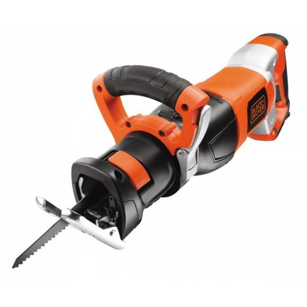 фото Сабельная пила с регулировкой скорости black+decker rs1050ek, 1050 вт, кейс