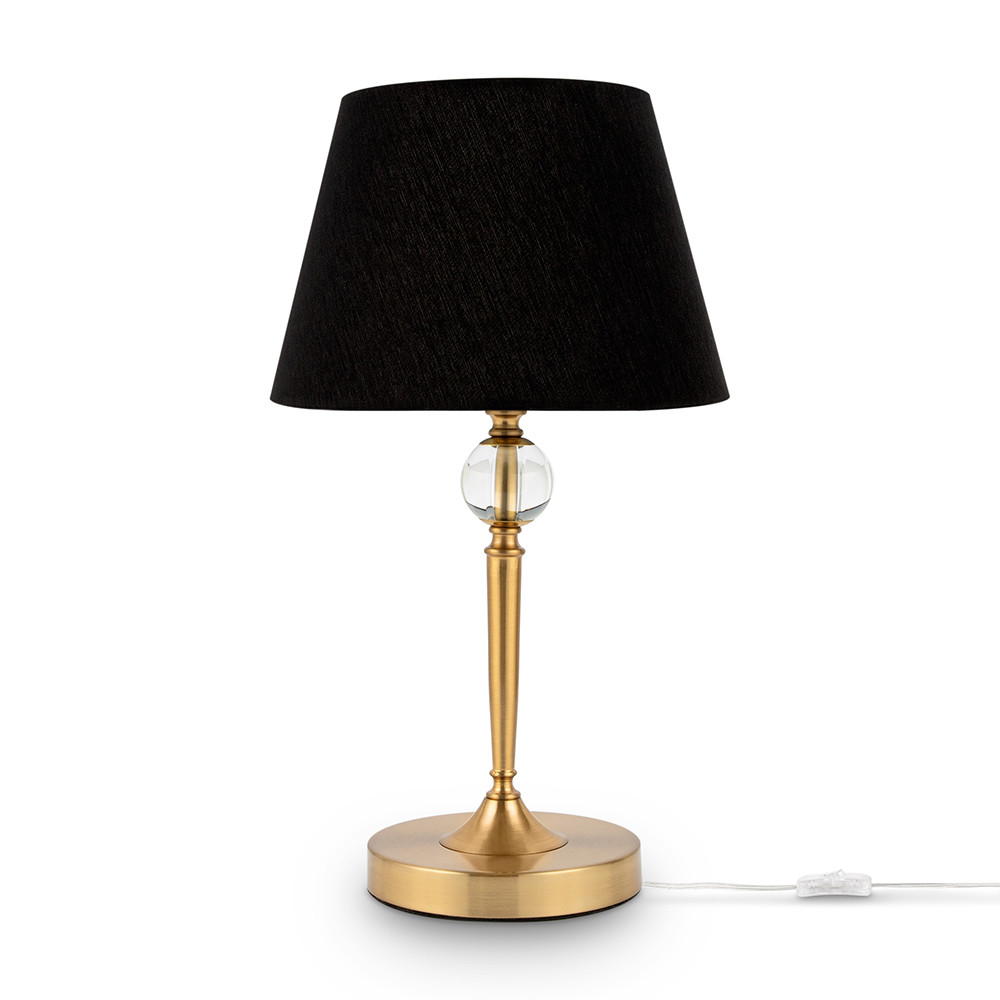 

Настольный светильник Freya Rosemary, FR5190TL-01BS, 40 Вт, Е14, латунь/черный, Rosemary