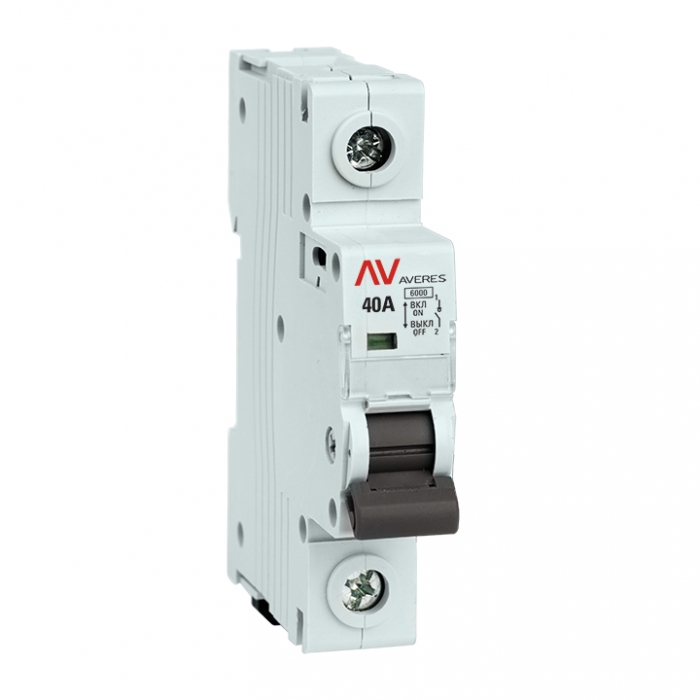 

Выключатель нагрузки EKF AVERES AVN 1P 40A avn-1-40-av