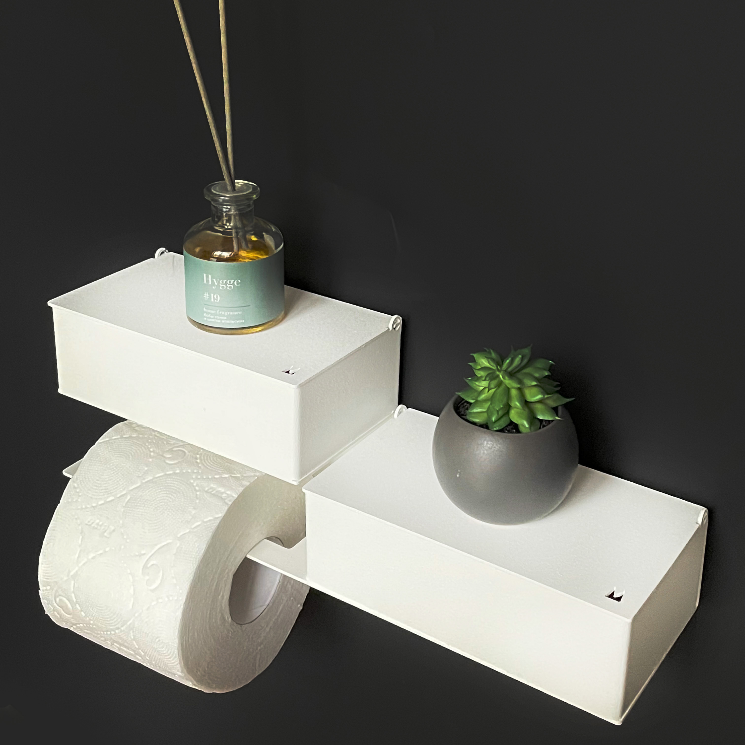 Держатель для туалетной бумаги Molinardi Creativo металлический