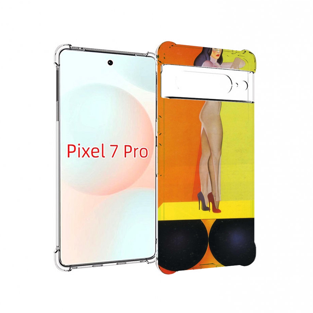 

Чехол Mypads Девушка На Шарах Женский Для Google Pixel 7 Pro, Прозрачный, Tocco
