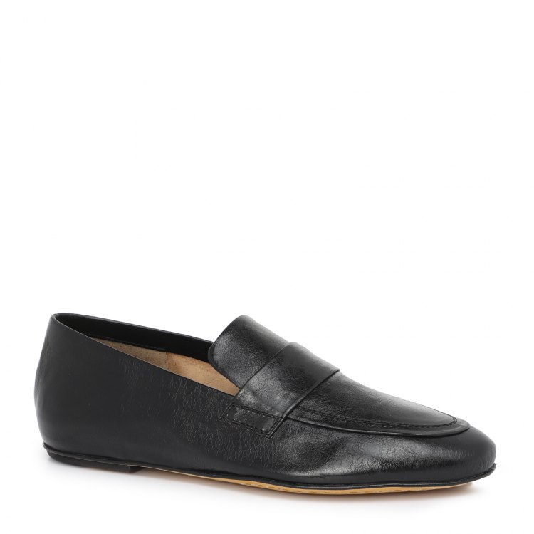 фото Женские полуботинки лоферы officine creative bessie/004 цв. черный 35 eu