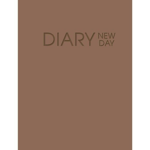 

Ежедневник недатированный Listoff New Day 128 листов А6 шоколадный, Listoff New Day 128 6