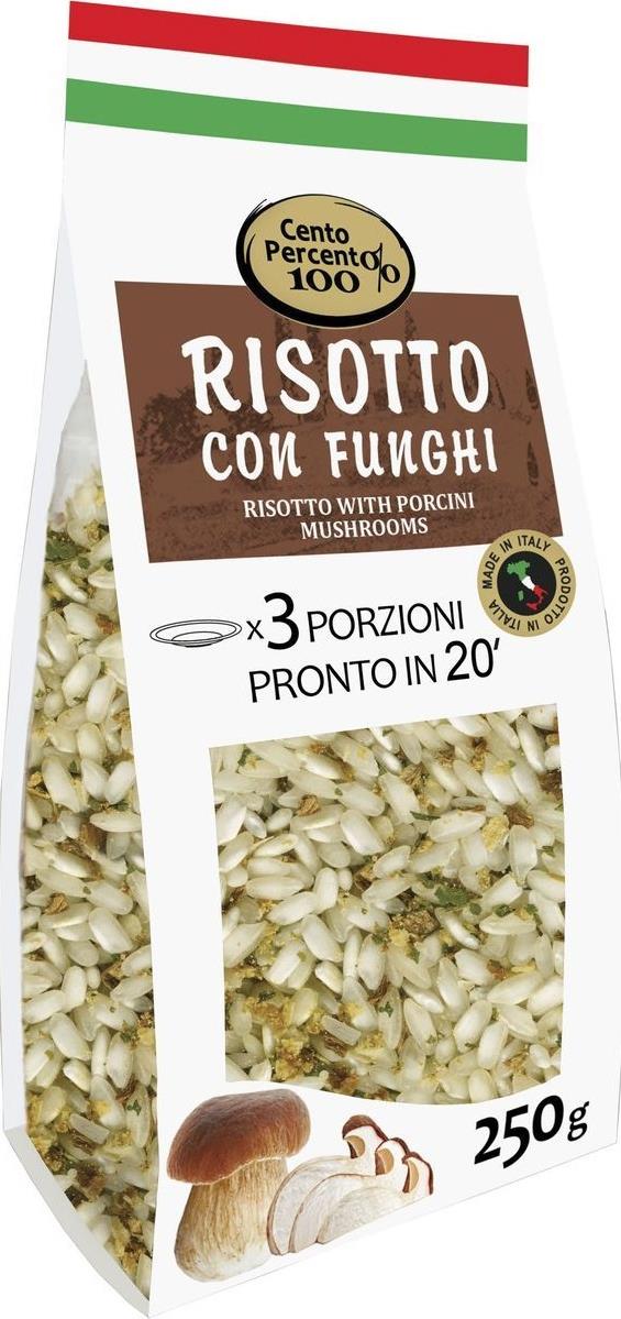 

Ризотто Cento Percento с белыми грибами