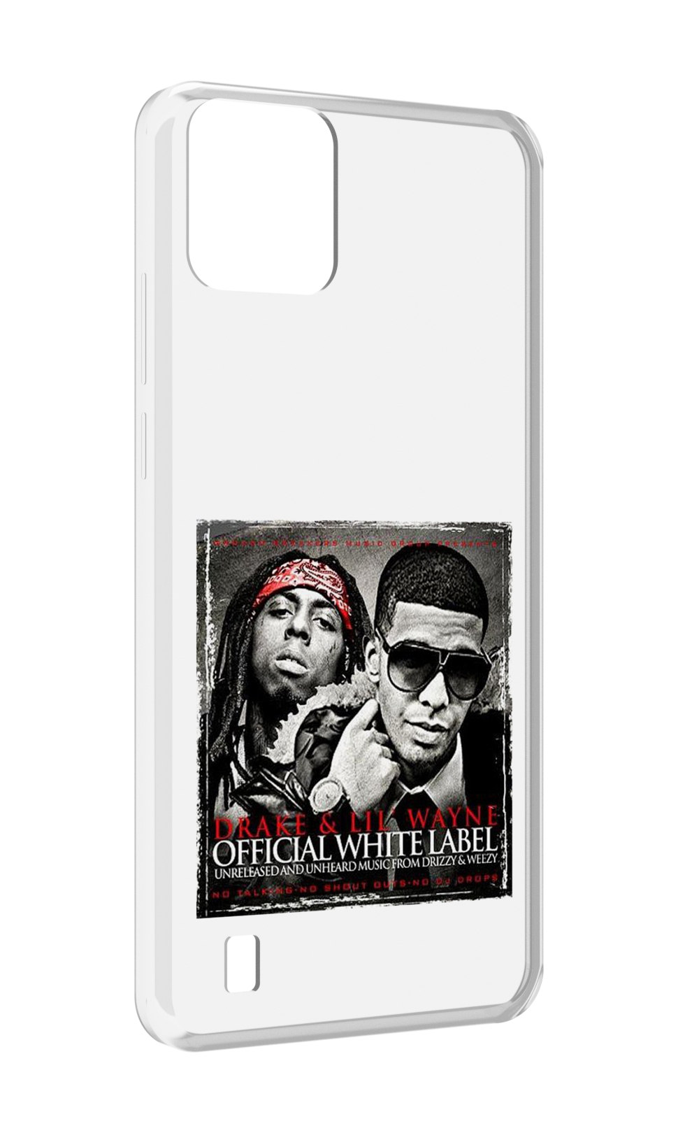 

Чехол MyPads Drake - Official White Label для Blackview A55, Прозрачный, Tocco