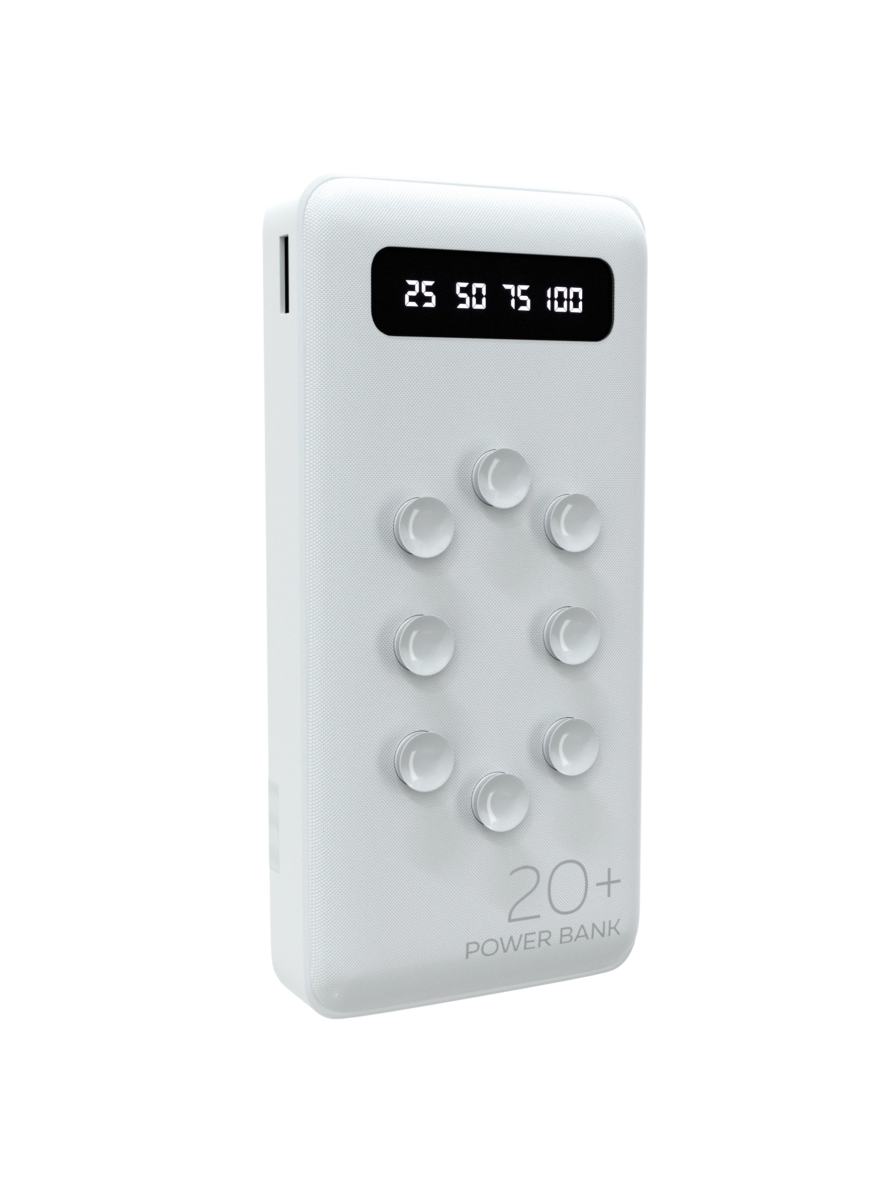 Внешний аккумулятор More choice PB42S-20 20000mAh Smart 2USB 2.1A White
