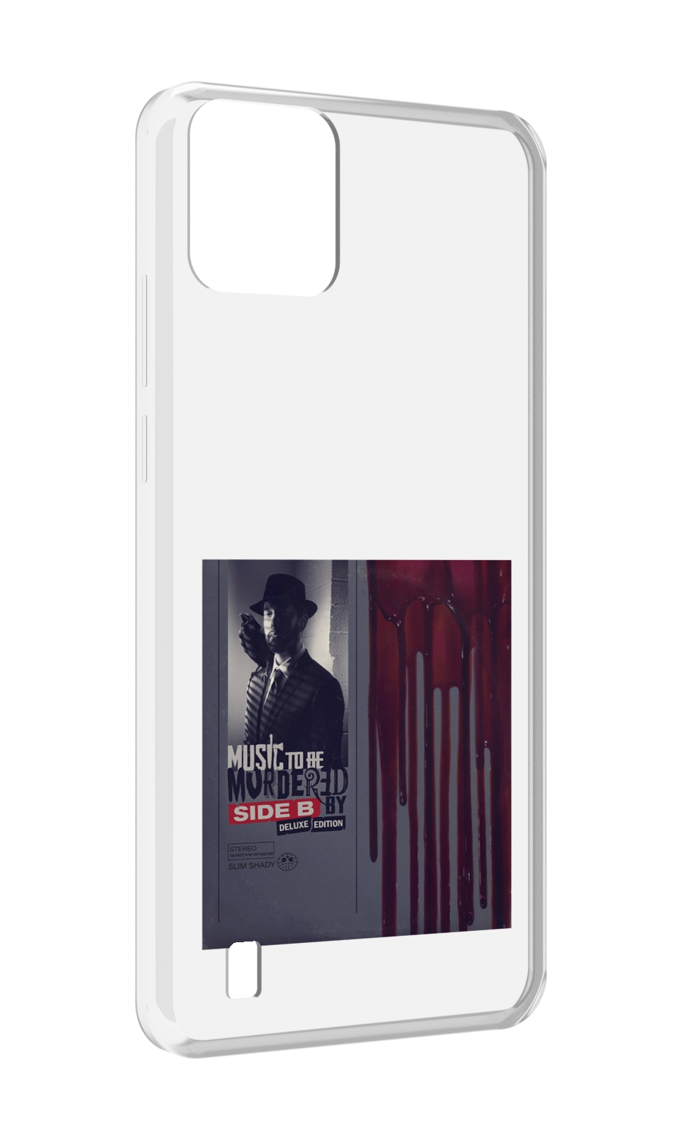 

Чехол MyPads Eminem MUSIC TO BE MURDERED BY для Blackview A55, Прозрачный, Tocco