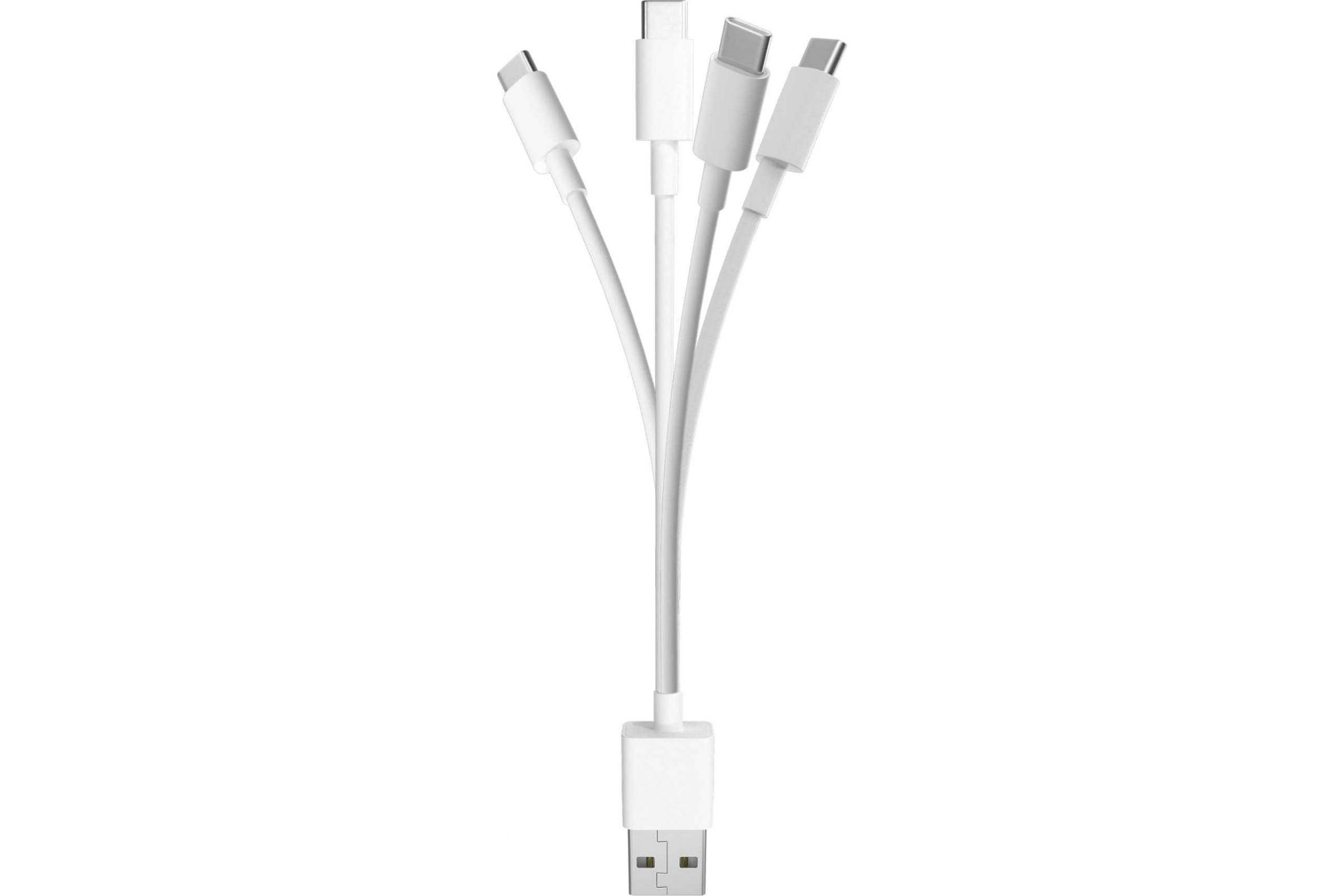 Кабель USB Type C для единовременной зарядки 4 аккумуляторов, 62018 1, duwi