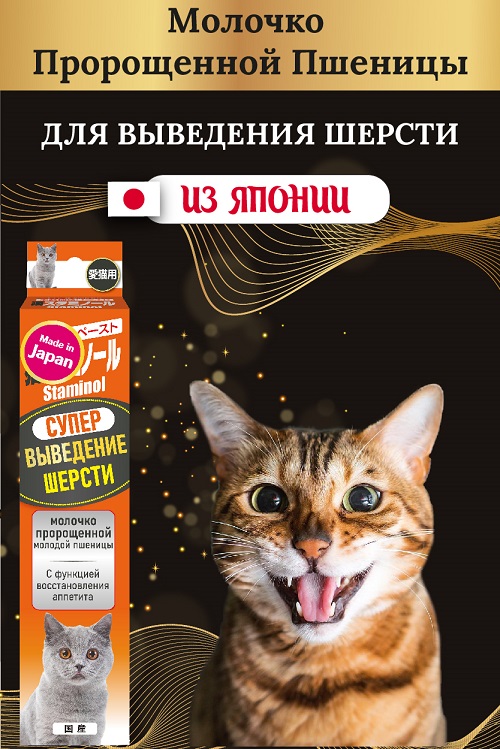 фото Лакомство для кошек japan premium pet паста, пшеница, 1 шт, 224 г