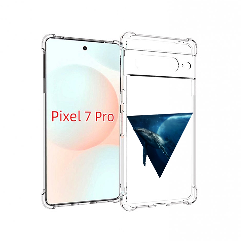 

Чехол Mypads 3D Кит Для Google Pixel 7 Pro, Прозрачный, Tocco