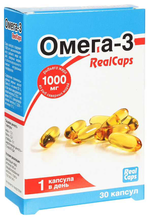 Купить Омега-3 капсулы 1400 мг 30 шт. Реалкапс, РеалКапс