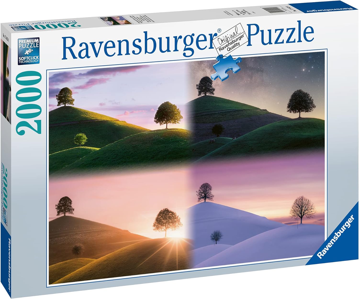 

Пазл Ravensburger Времена года RV17443, 2000 деталей, Времена года