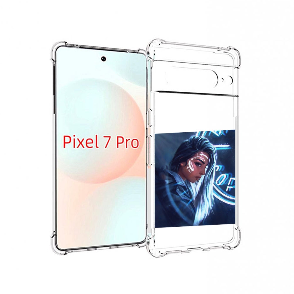 

Чехол MyPads девушка-из-антарктиды женский для Google Pixel 7 Pro, Прозрачный, Tocco