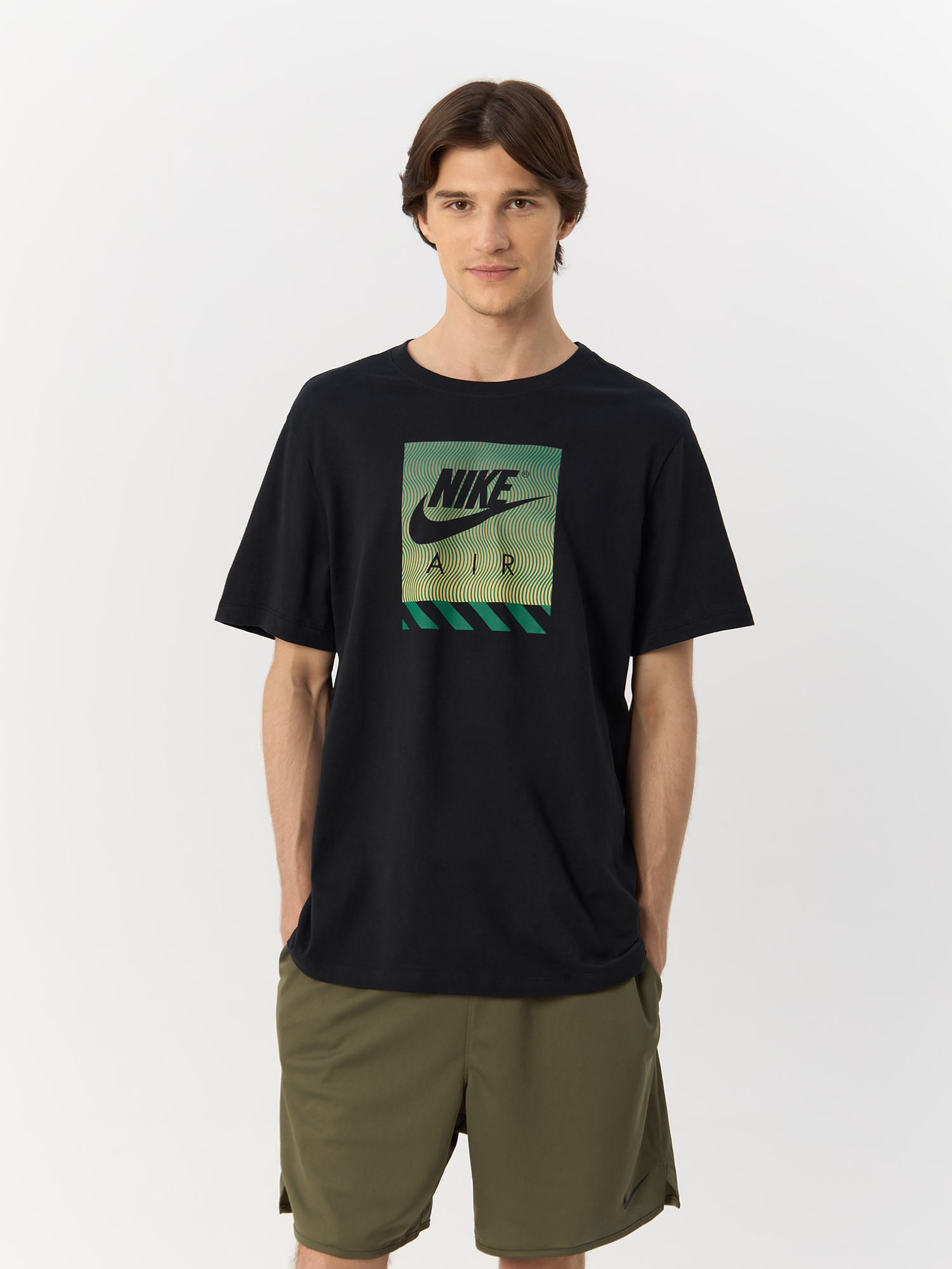 

Футболка мужская Nike Sportswear Connect FQ3794 черная 2XL, Черный, Sportswear Connect