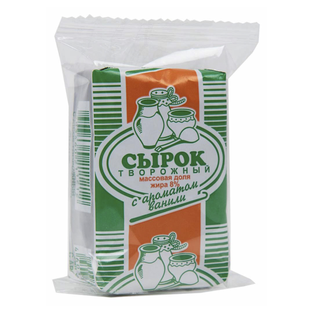 

Сырок Славмо С ароматом ванили 8% 100 г