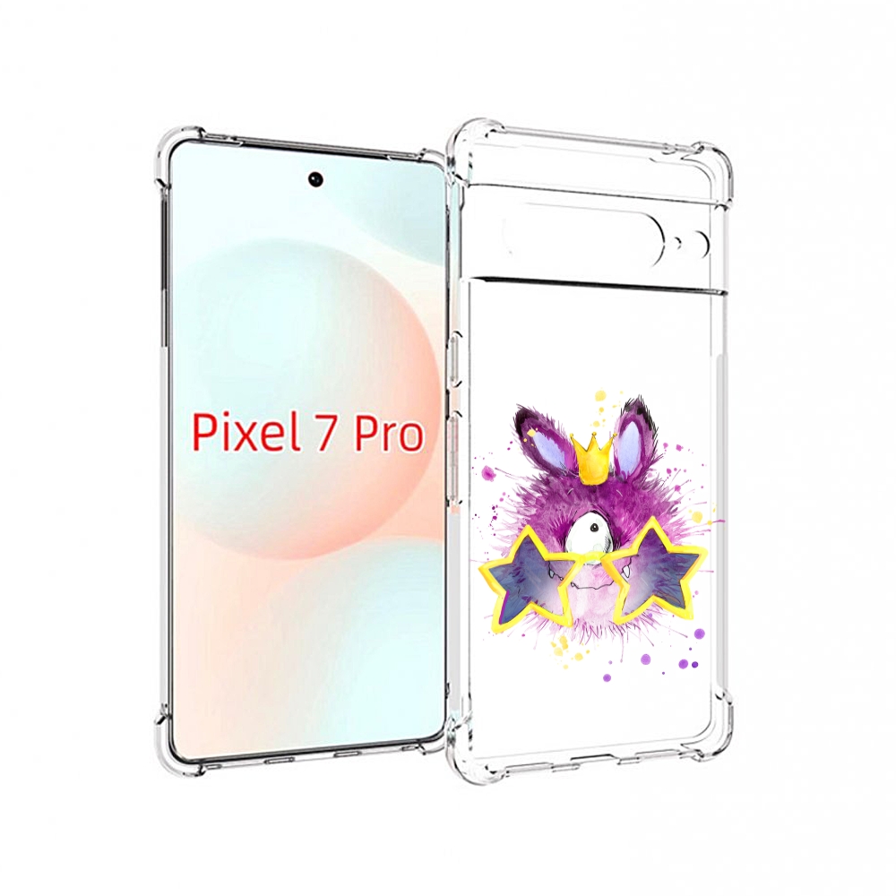 

Чехол Mypads Шуршуля Для Google Pixel 7 Pro, Прозрачный, Tocco