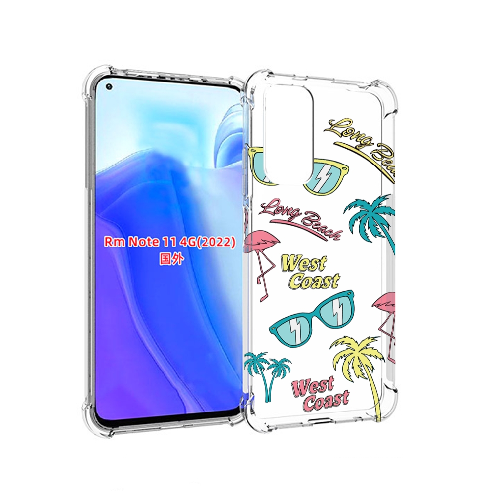 

Чехол MyPads пляжные-декорации для Xiaomi Redmi Note 11 4G ( Глобальная версия ), Tocco